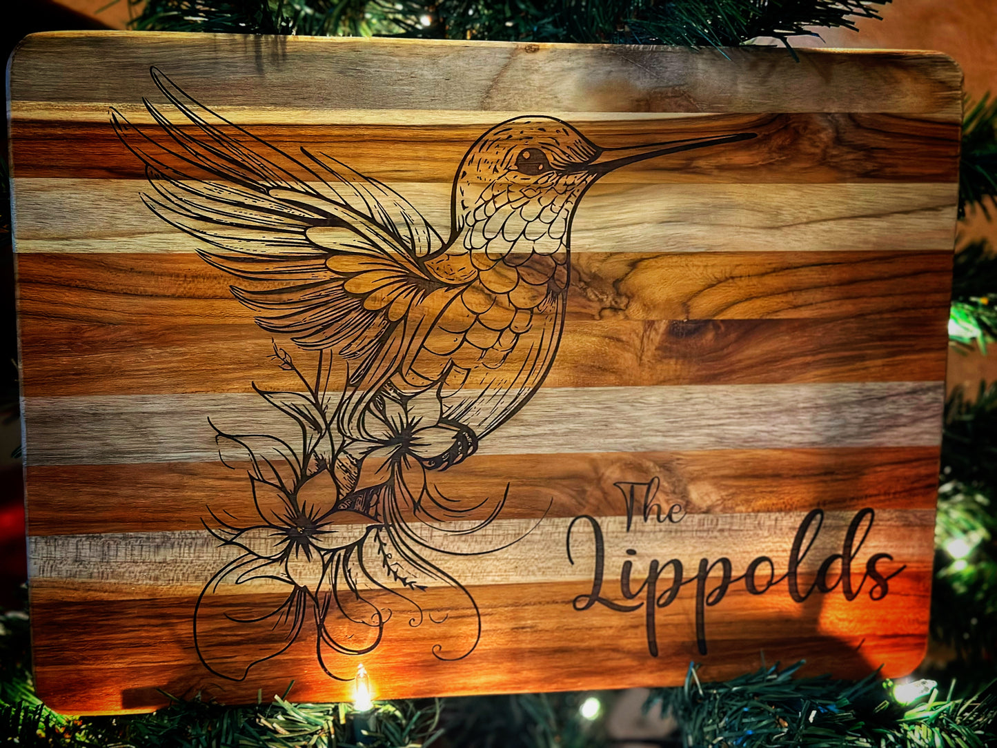 Custom Teak Cutting Board