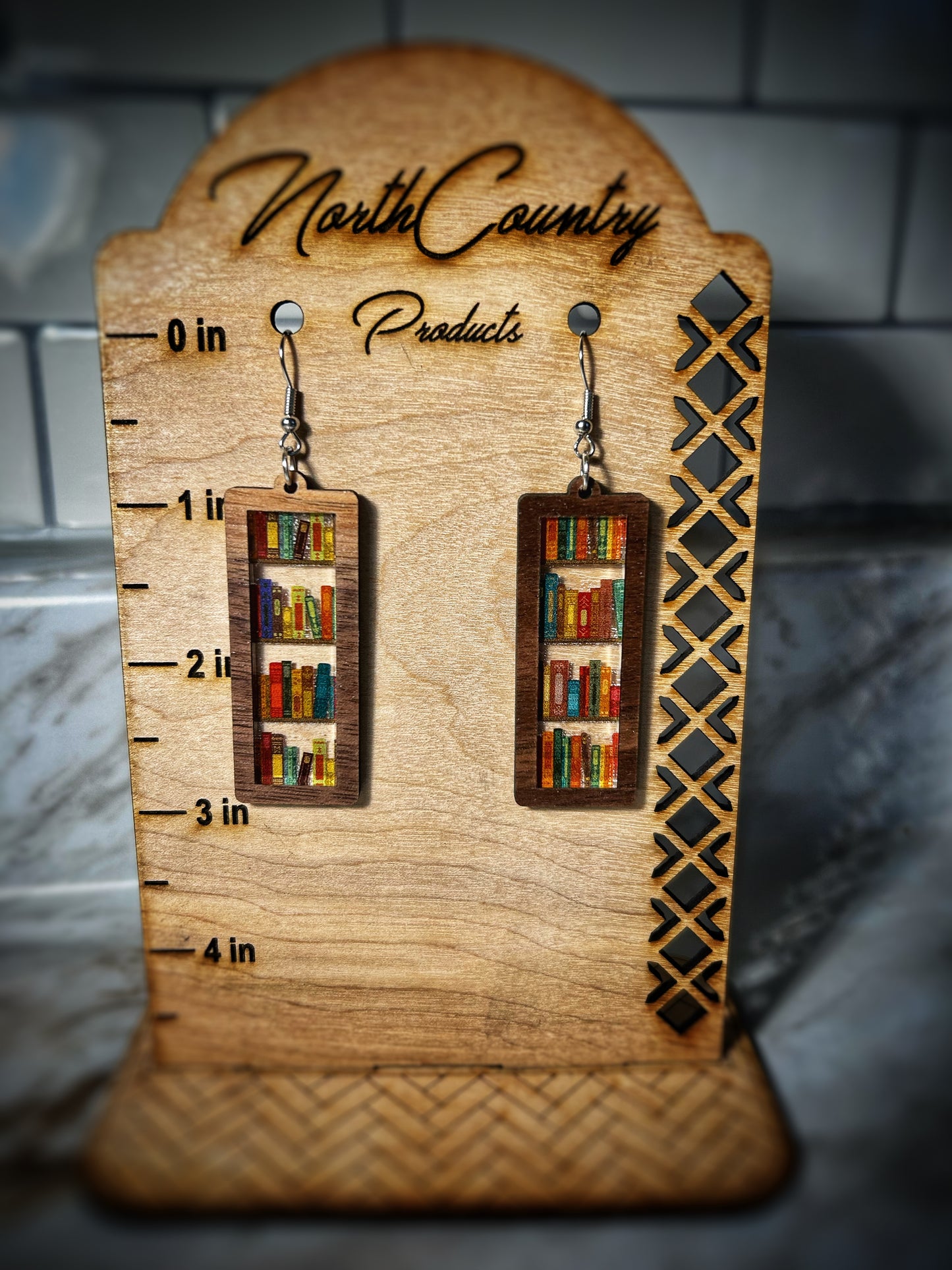 Inlay Acrylic Earrings